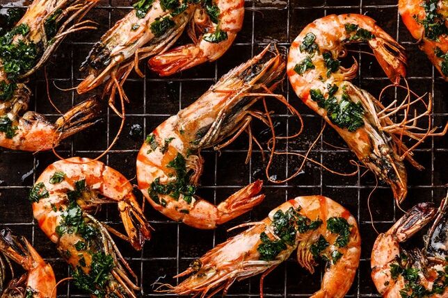 میگو برای رژیم کتوژنیک