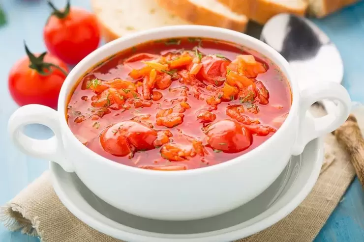 سوپ سبزیجات برای کاهش وزن